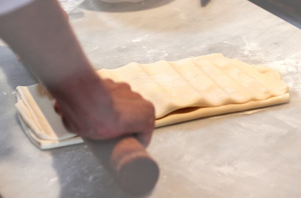 パイ専門店パイグルグルの発酵バターたっぷりのパイ生地